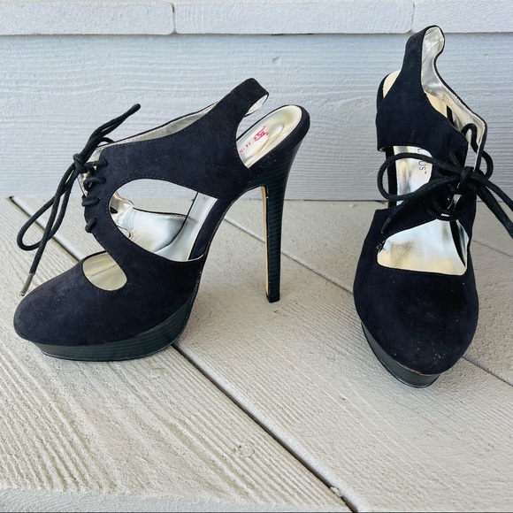 black stilettos sexy af new in box - Picture 4 of 12